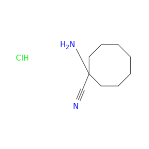 1-Aminocyclooctane-1-carbonitrile hydrochloride