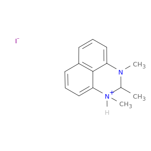 1H-Perimidinium, 1,2,3-trimethyl-, iodide