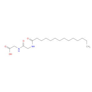 Glycine, N-[N-(1-oxotetradecyl)glycyl]-