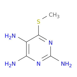 2,4,5-Pyrimidinetriamine,6-(methylthio)-