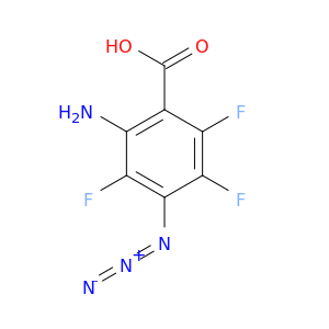 Benzoic acid, 2-amino-4-azido-3,5,6-trifluoro-