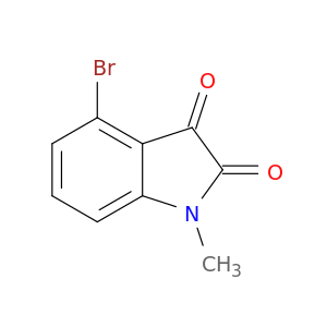 4-Bromo-1-methylindoline-2,3-dione