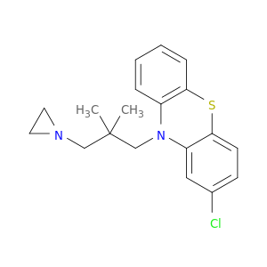 10H-Phenothiazine, 10-[3-(1-aziridinyl)-2,2-dimethylpropyl]-2-chloro-