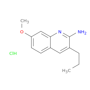 2-Amino-7-methoxy-3-propylquinoline hydrochloride