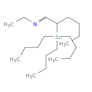 Ethanamine, N-[2-(tributylstannyl)hexylidene]-
