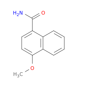 1-Naphthalenecarboxamide, 4-methoxy-