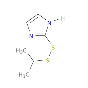 1H-Imidazole, 2-[(1-methylethyl)dithio]-