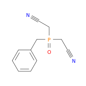 Acetonitrile, 2,2'-[(phenylmethyl)phosphinylidene]bis-