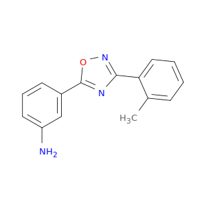 3-(3-(o-Tolyl)-1,2,4-oxadiazol-5-yl)aniline