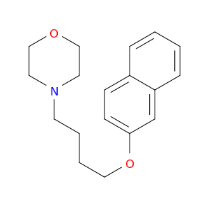 Morpholine, 4-[4-(2-naphthalenyloxy)butyl]-