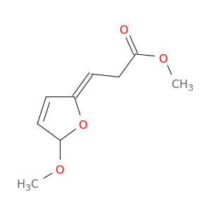 Propanoic acid, 3-(5-methoxy-2(5H)-furanylidene)-, methyl ester, (Z)-
