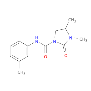 1-Imidazolidinecarboxamide, 3,4-dimethyl-N-(3-methylphenyl)-2-oxo-