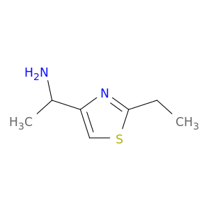 1-(2-ethyl-1,3-thiazol-4-yl)ethan-1-amine