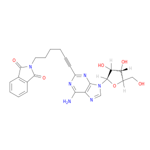 Adenosine, 2-[6-(1,3-dihydro-1,3-dioxo-2H-isoindol-2-yl)-1-hexynyl]-