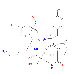 L-Leucine, L-tyrosyl-L-glutaminyl-L-seryl-L-lysyl-