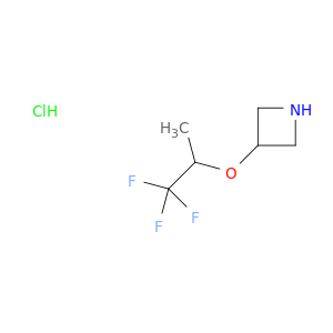 3-[(1,1,1-trifluoropropan-2-yl)oxy]azetidine hydrochloride