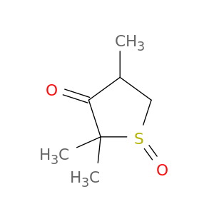 3(2H)-Thiophenone, dihydro-2,2,4-trimethyl-, 1-oxide