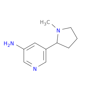 3-Pyridinamine, 5-(1-methyl-2-pyrrolidinyl)-