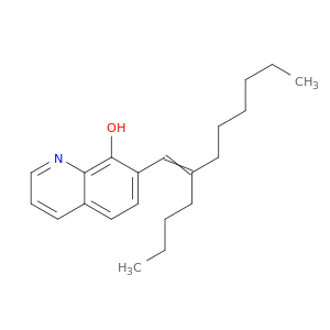 8-Quinolinol, 7-(2-butyl-1-octenyl)-