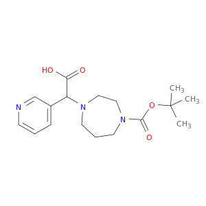 1H-1,4-Diazepine-1-aceticacid, 4-[(1,1-dimethylethoxy)carbonyl]hexahydro-a-3-pyridinyl-
