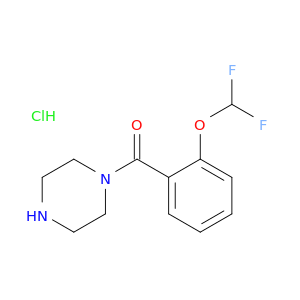 1-[2-(Difluoromethoxy)benzoyl]piperazine Hydrochloride