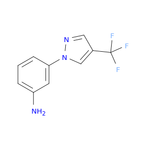 3-[4-(三氟甲基)-1H-吡唑-1-基]苯胺