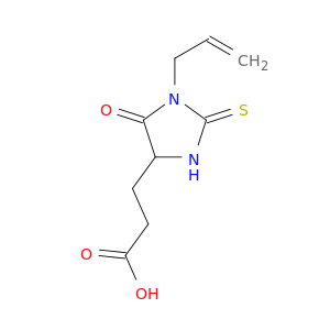 3-(1-烯丙基-5-氧代-2-硫代氧基咪唑烷-4-基)丙酸