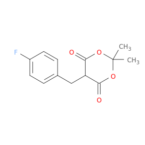 5-(4-氟苄基)-2,2-二甲基-1,3-二噁烷-4,6-二酮