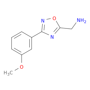 [3-(3-Methoxyphenyl)-1,2,4-oxadiazol-5-yl]methanamine