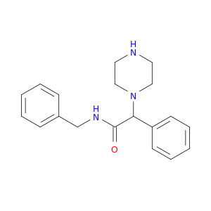 N-Benzyl-2-phenyl-2-(piperazin-1-yl)acetamide