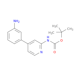Carbamic acid, [4-(3-aminophenyl)-2-pyridinyl]-, 1,1-dimethylethyl ester