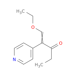 1-Penten-3-one, 1-ethoxy-2-(4-pyridinyl)-