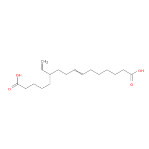 7-Hexadecenedioic acid, 11-ethenyl-