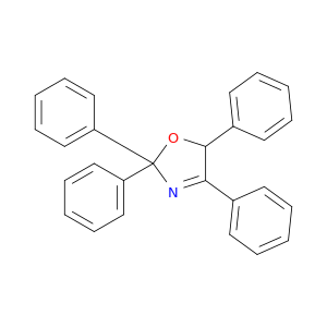 Oxazole, 2,5-dihydro-2,2,4,5-tetraphenyl-