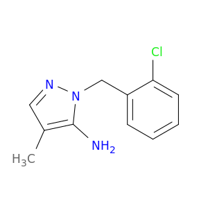1-(2-氯苄基)-4-甲基-1H-吡唑-5-胺