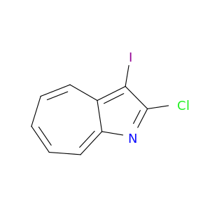 Cyclohepta[b]pyrrole, 2-chloro-3-iodo-