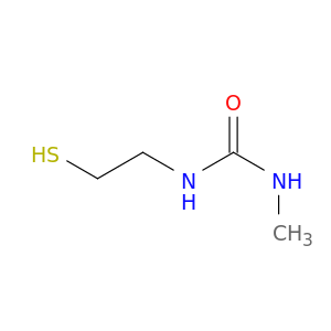 Urea, N-(2-mercaptoethyl)-N'-methyl-