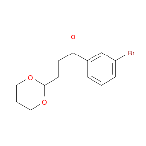 1-(3-溴苯基)-3-(1,3-二氧基-2-基)-1-丙酮