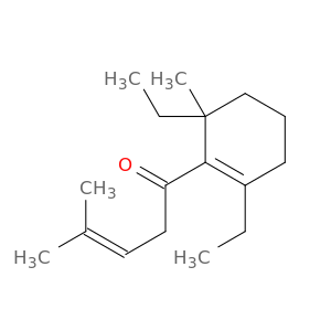 3-Penten-1-one, 1-(2,6-diethyl-2-methylcyclohexenyl)-4-methyl-