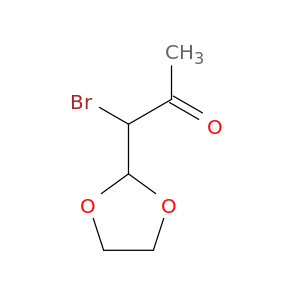 2-Propanone, 1-bromo-1-(1,3-dioxolan-2-yl)-