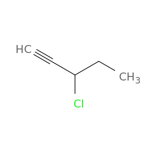 3-chloropent-1-yne