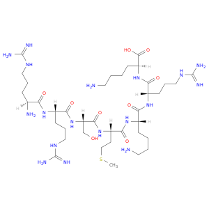 L-Lysine, L-arginyl-L-arginyl-L-seryl-L-methionyl-L-lysyl-L-arginyl-