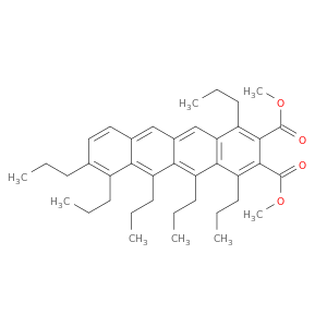 2,3-Anthracenedicarboxylicacid, 1,4,5,6,7,8-hexapropyl-, 2,3-dimethyl ester