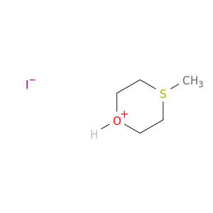 1,4-Oxathianium, 4-methyl-, iodide