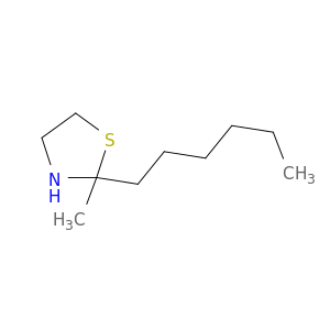2-hexyl-2-methyl-1,3-thiazolidine