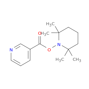 3-Pyridinecarboxylic acid, 2,2,6,6-tetramethyl-1-piperidinyl ester