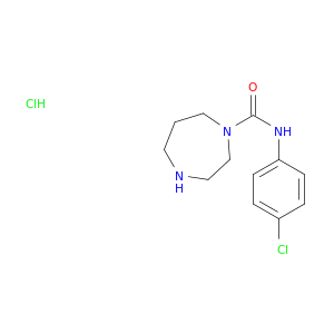 N-(4-Chlorophenyl)-1,4-diazepane-1-carboxamide Hydrochloride
