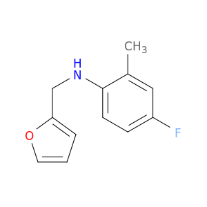 4-氟-N-(呋喃-2-基甲基)-2-甲基苯胺