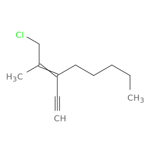 2-Octene, 1-chloro-3-ethynyl-2-methyl-