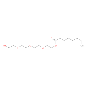 Octanoic acid, 2-[2-[2-(2-hydroxyethoxy)ethoxy]ethoxy]ethyl ester